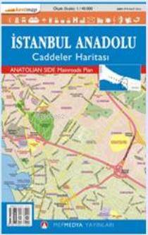 İstanbul Anadolu Caddeler Haritası