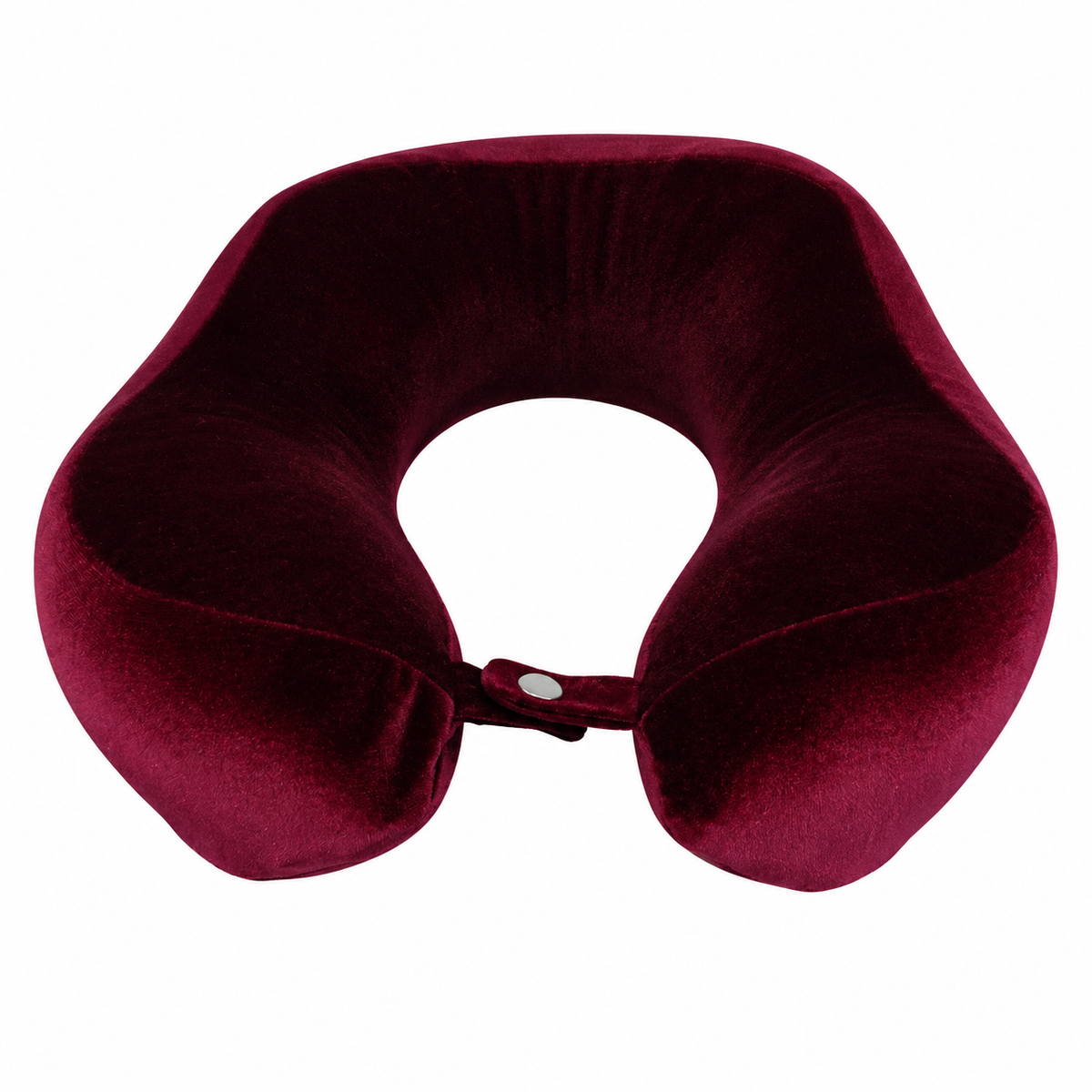 Kırmızı Peluş Seyahat Boyun Yastığı