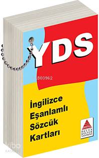 Delta Kültür Yayınları İngilizce Eş Anlamlı Sözcük Kartları Delta Kültür