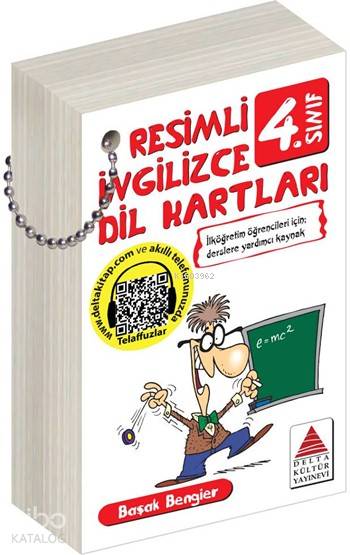 Delta Kültür Yayınları 4. Sınıf Resimli İngilizce Dil Kartları Delta Kültür