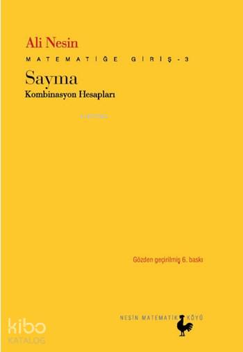 Sayma (Kombinasyon Hesapları); Matematiğe Giriş - 3
