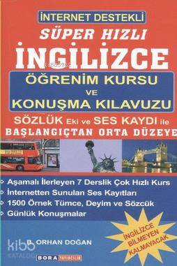 İnternet Destekli Süper Hızlı İngilizce Öğrenim Kursu Ve Konuşma Kılavuzu