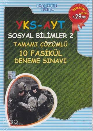 Akıllı Adam Yks-Ayt Sosyal Bilimler 2 Tamamı Çözümlü 10 Fasikül Deneme Sınavı