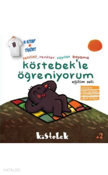 Köstebek'Le Öğreniyorum Seti (4 Kitap+Tişört)