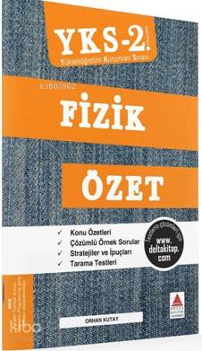 Delta Kültür Yayınları AYT Fizik Özet Delta Kültür