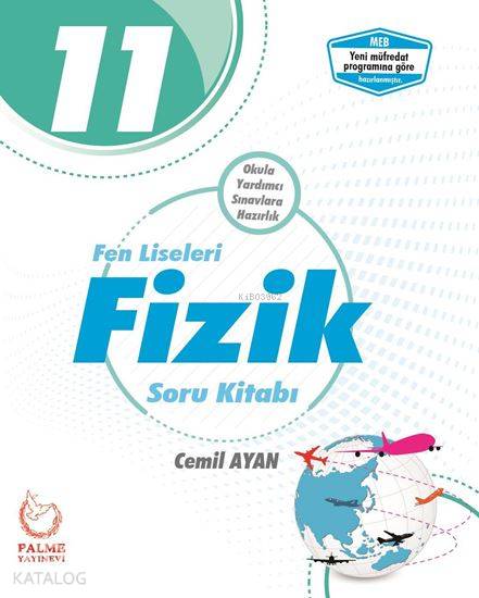 Palme Yayınları 11. Sınıf Fen Liseleri Fizik Soru Kitabı Palme