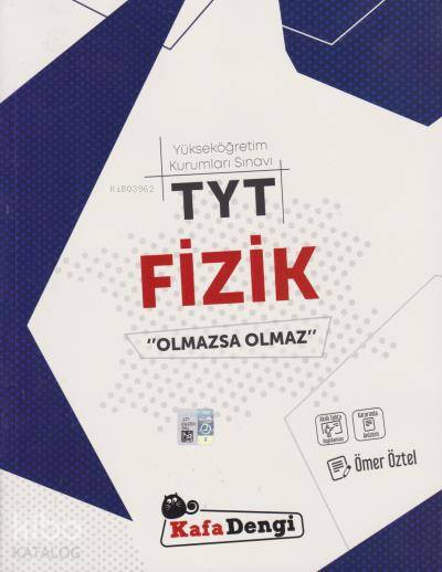 Kafa Dengi Yayınları TYT Fizik Olmazsa Olmaz Soru Bankası