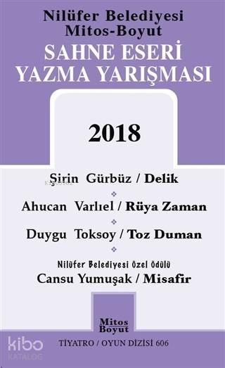 Sahne Eseri Yazma Yarışması 2018 - Ahucan Varlıel