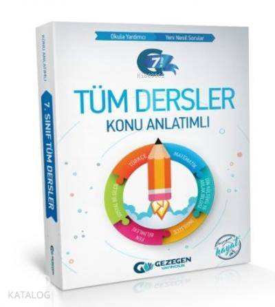 Gezegen Yayıncılık 7.Sınıf Tüm Dersler Konu Anlatımlı