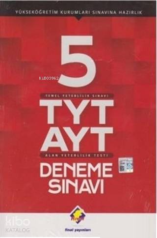 Final Yayınları TYT AYT 5'li Deneme Sınavı