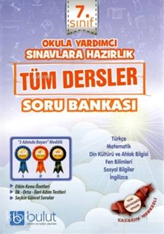 Bulut Eğitim ve Kültür Yayınları Eğitim 7. Sınıf Tüm Dersler Soru Bankası