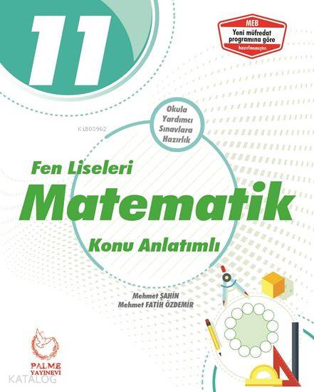 Palme Yayınları 11. Sınıf Fen Liseleri Matematik Konu Anlatımlı Palme