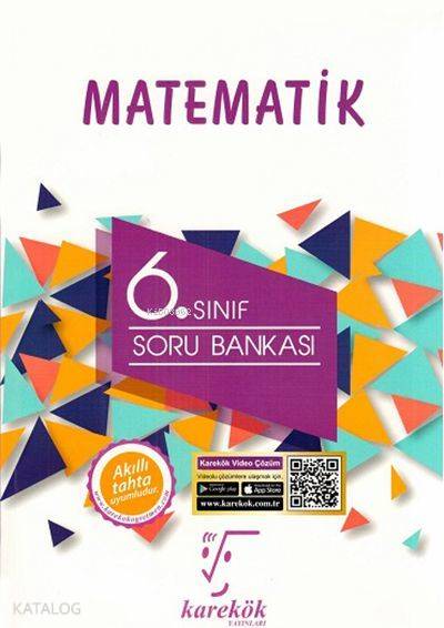 Karekök Yayınları 6. Sınıf Matematik Soru Bankası Karekök