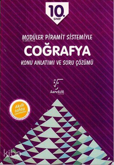 Karekök Yayıncılık 10. Sınıf Coğrafya Konu Atlatım