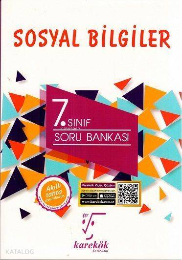 Karekök Yayınları 7. Sınıf Sosyal Bilgiler Soru Bankası Karekök