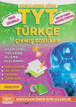 TYT Türkçe Tümü Çözümlü Çıkmış Sorular