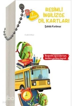 Akıllı Adam Yayınları 7. Sınıf Resimli İngilizce Dil Kartları
