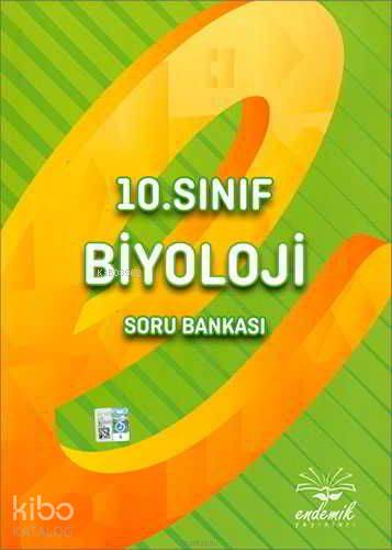 Endemik Yayınları 10. Sınıf Biyoloji Soru Bankası Endemik
