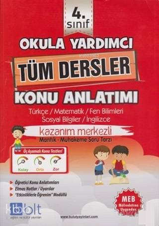 Bulut Eğitim Yayınları 4. Sınıf Tüm Dersler Konu Anlatımlı Bulut Eğitim