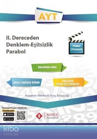 Ayt Iı. Dereceden Denk. Eşitsizlik Parabol Sonuç Yayınları