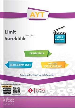 Ayt Limit Ve Süreklilik Sonuç Yayınları