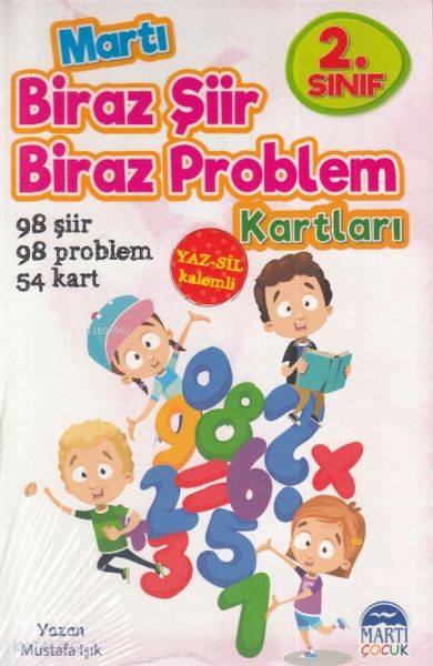 Biraz Şiir Biraz Problem Kartları 2. Sınıf / Yazsil Özellikli - Mustafa Işık