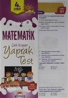 Güneşyolu Yapım Yayın 4. Sınıf Matematik Çek Kopar Yaprak Test-Yeni