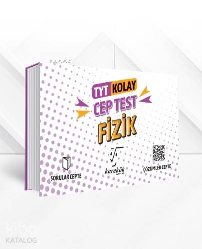 Karekök Yayıncılık TYT Cep Test Fizik Kolay