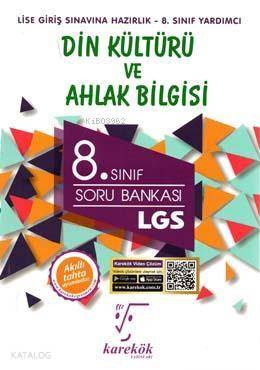 Karekök Yayınları 8. Sınıf LGS Din Kültürü ve Ahlak Bilgisi Soru Bankası Karekök