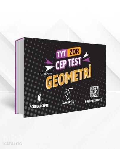 Karekök Yayıncılık TYT Cep Test Geometri (Zor)