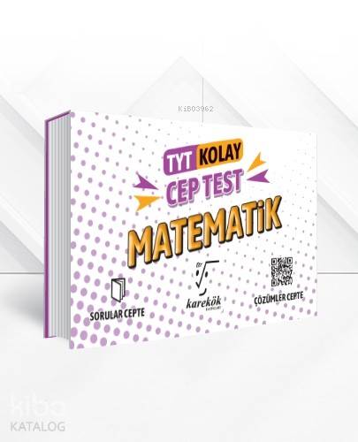 Karekök Yayınları TYT Matematik Kolay Cep Test Karekök