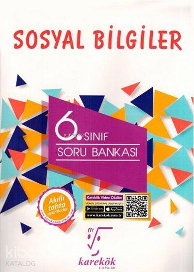 Karekök Yayınları 6. Sınıf Sosyal Bilgiler Soru Bankası Karekök