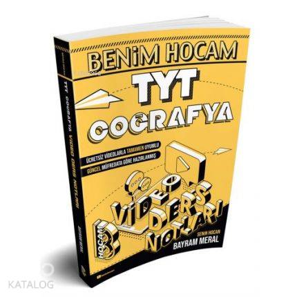 Benim Hocam Yayınları TYT 2022 Coğrafya Video Ders Defteri ve Tamamı Video Çözümlü Soru Bankası