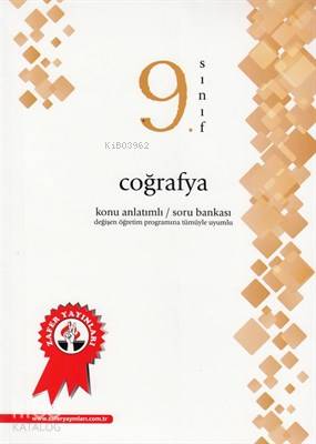 Zafer 9. Sınıf Coğrafya Konu Anlatımlı Soru Bankası-Yeni