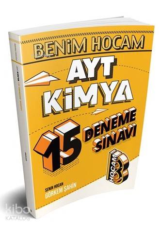Benim Hocam Yayınları AYT Kimya 15 Deneme Sınavı Benim Hocam