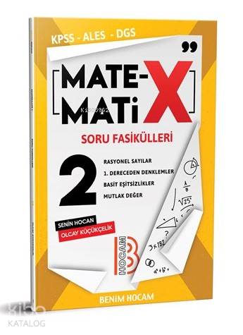 2020 KPSS ALES DGS TYT Matematix Soru Fasikülleri-2 Benim Hocam Yayınları