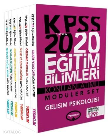 Yediiklim Eğit.Bil Konu Anlatimli Mod.Set 2020
