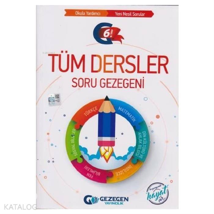 Gezegen Yayınları 6. Sınıf Tüm Dersler Soru Gezegeni Gezegen