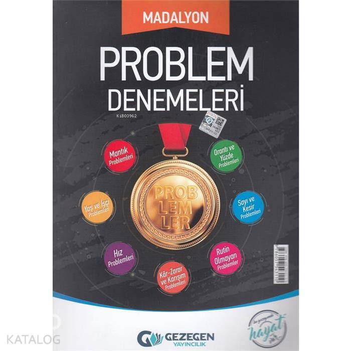 Gezegen Yayıncılık Gezegen Madalyon Problemler Soru Bankası
