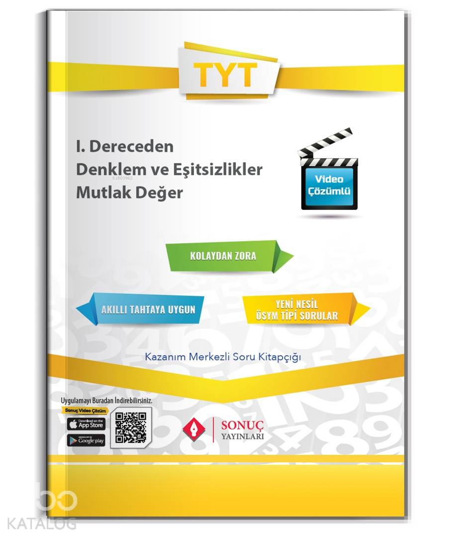 Sonuç Yayınları Tyt I.dereceden Denklem Ve Eşitsizlikler Mutlak Değer Sonuç Yayı