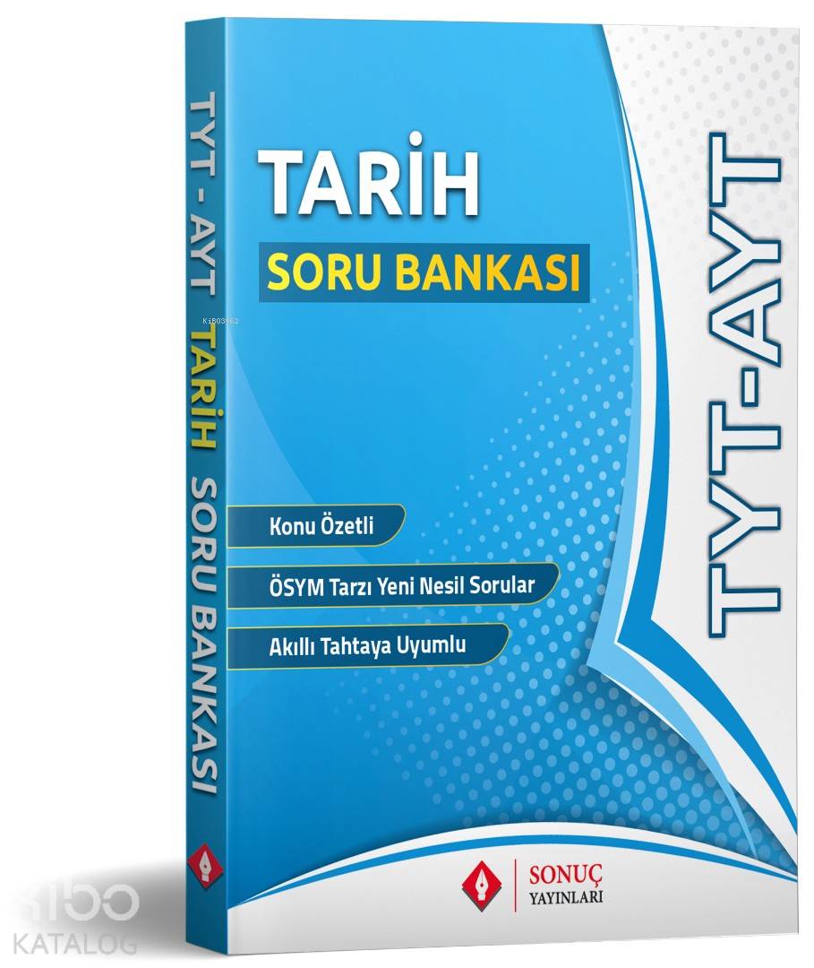 Sonuç Yayınları TYT - AYT Tarih Soru Bankası 2020-2021