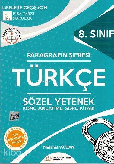 Paragrafın Şifresi Yayınları 8.Sınıf TEOG Anlam Bilgisi Metot Anlatım