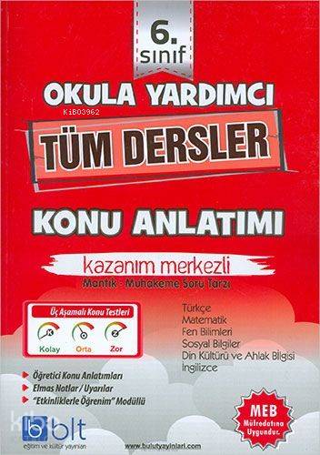 Bulut Eğitim Yayınları 6. Sınıf Tüm Dersler Konu Anlatımı Bulut Eğitim