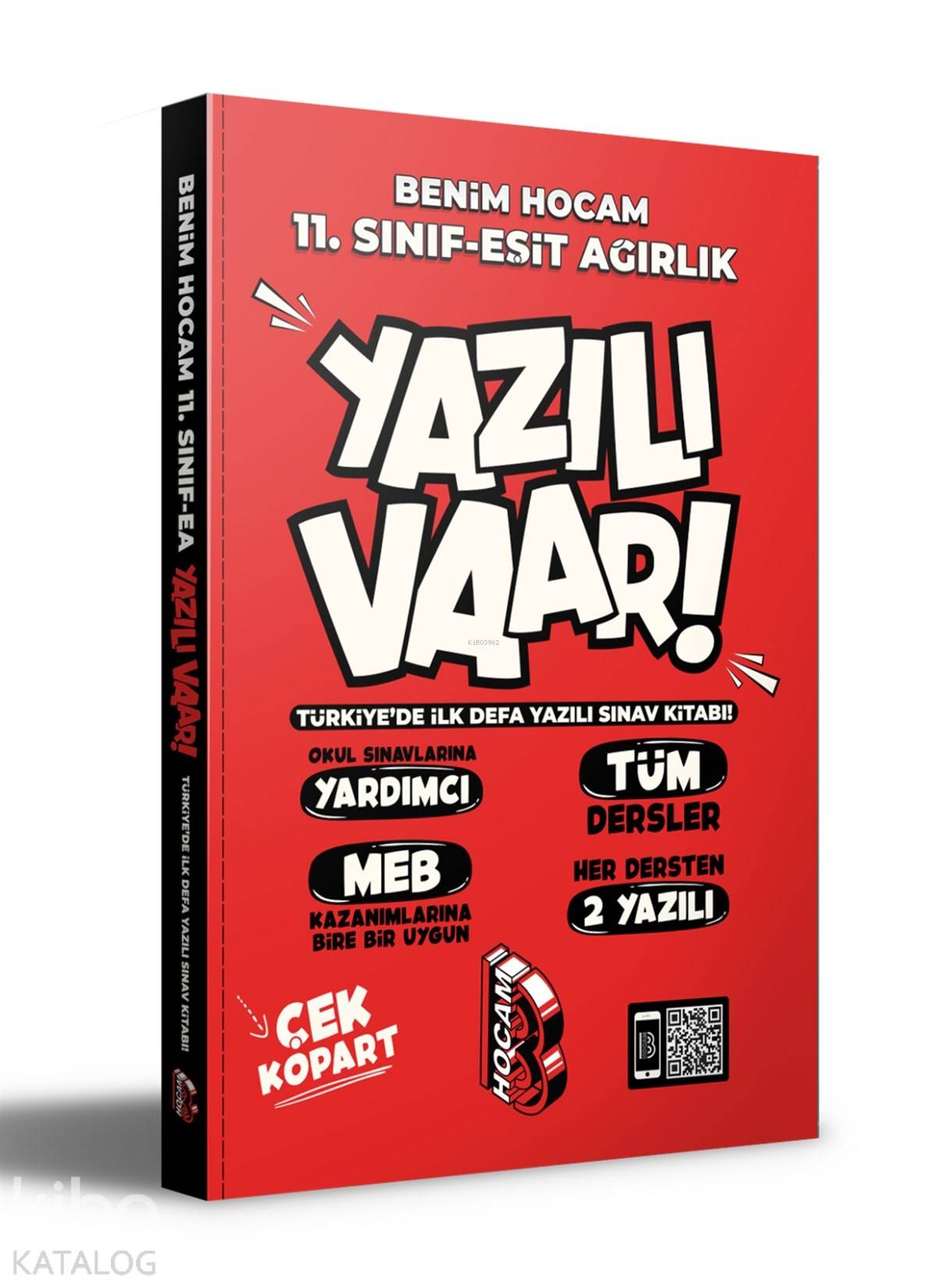 Benim Hocam Yayınları 11. Sınıf Eşit Ağırlık Yazılı Var!