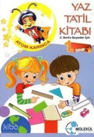1.Sınıf Yaz Tatil Kitabı Atom Karınca