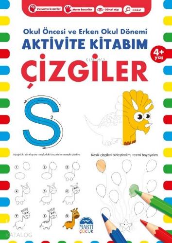Aktivite Kitabım – Çizgiler (4 + Yaş )