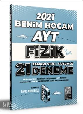 Benim Hocam Yayınları 2021 AYT Fizik Tamamı Video Çözümlü 21 Deneme Sınavı
