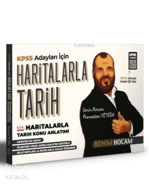 Benim Hocam Yayınları KPSS Haritalarla Tarih