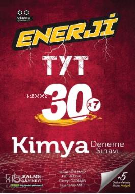 Palme Yayıncılık TYT Kimya Deneme Sınavı 30'lu Enerji