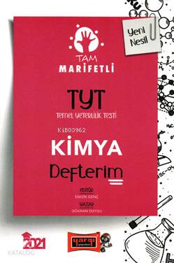 Yargı Yayınevi TYT 2021 Tam Marifetli Kimya Defterim
